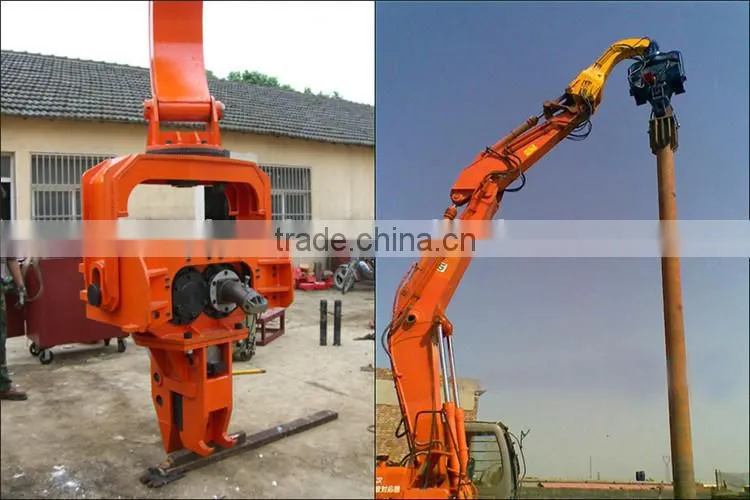 pile drilling machine attachment