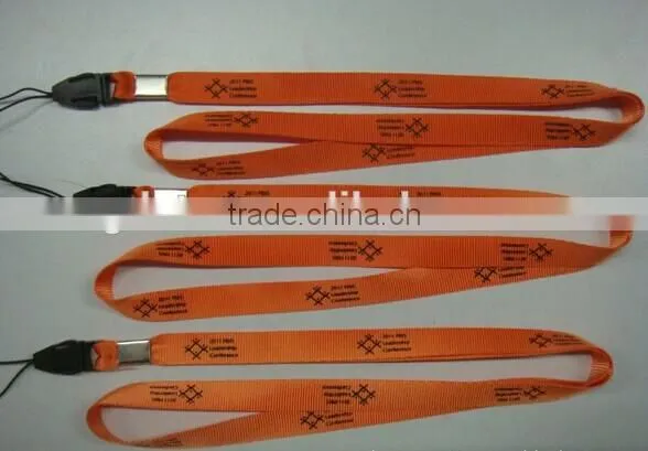 2015 wholesale heat transfer printing lanyard/silk-screen printing lanyard /custome lanyard