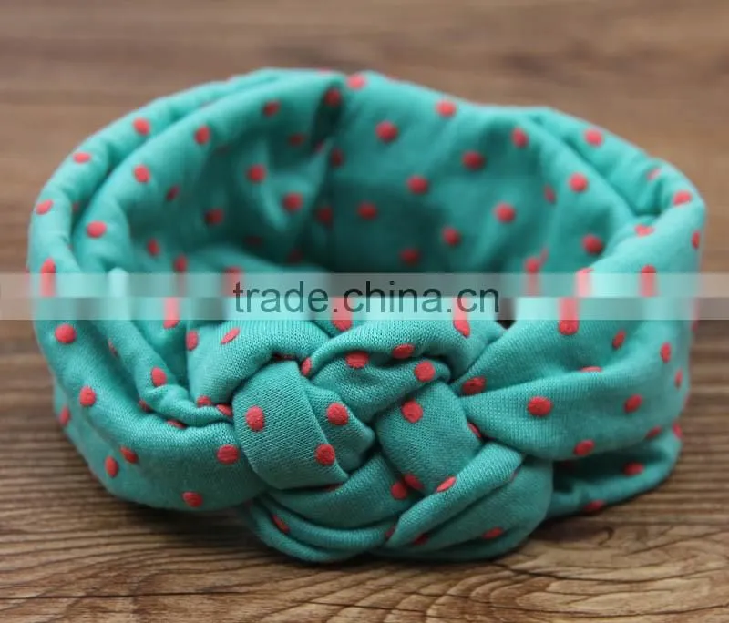 hot sale 2016 European Designs Children Knitted Cross Hair Bands Baby Girl Headbands