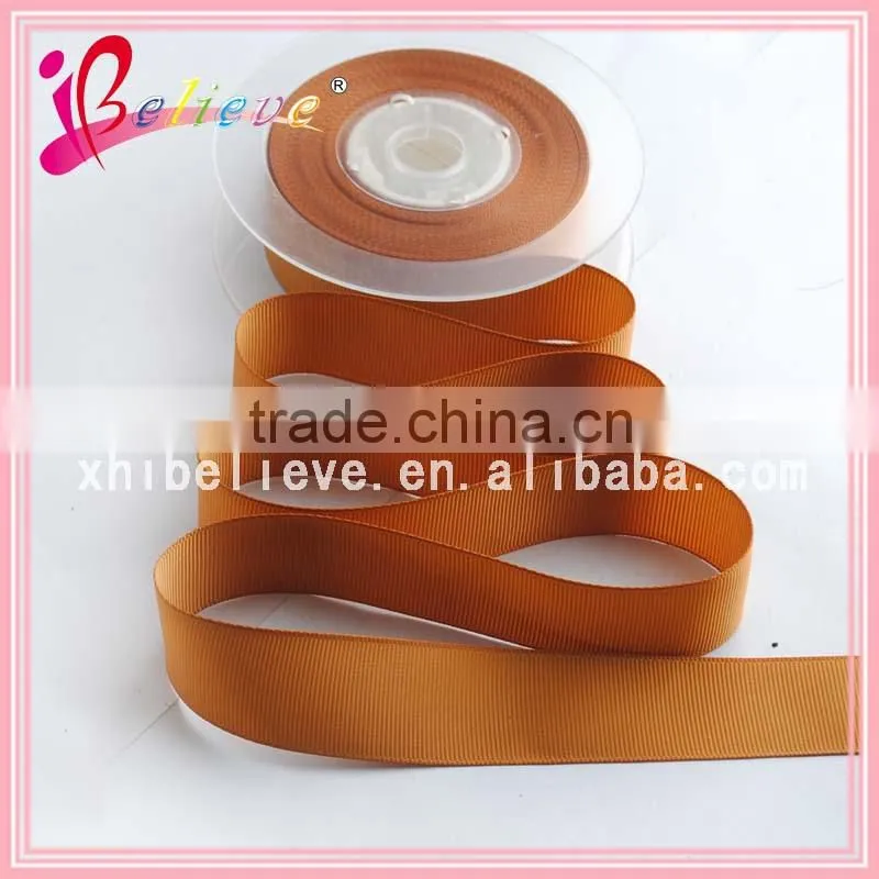 Wholesale promotional price customized grosgrain classical ribbon
