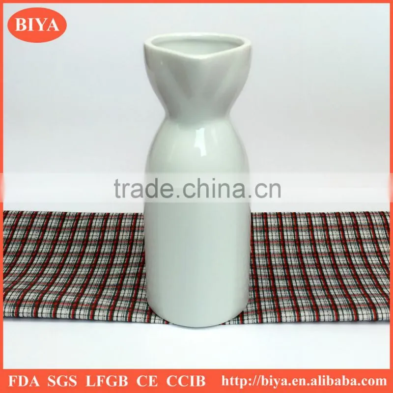 wholesale porcelain milk jar, ceramic wine bottle, flower bottle pot,oil bottles