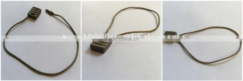 Army Green, plastic labels, LOGO-free,Manufacture China Plastic String Hang Tag for Clothing