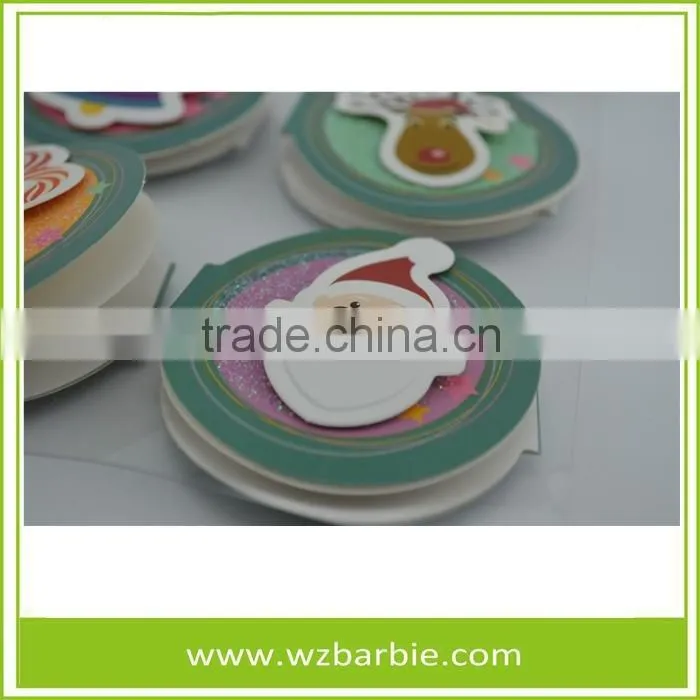 3D Samll Gift/Shopping Paper Hangtag For promotion