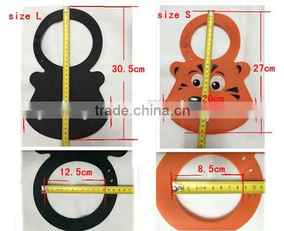 2016 new cute Animal Patterns Non-toxic soft silicone waterproof baby bibs