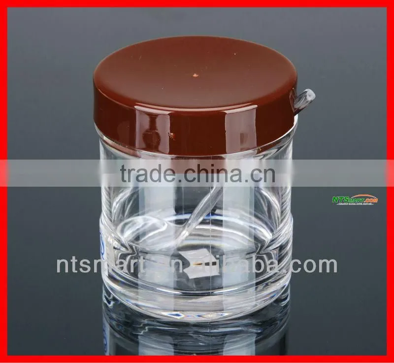 Acrylic Sauce Bottle, saucer