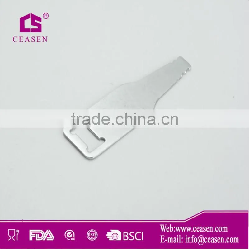Stainless steel bottle shape beer opener,can opener