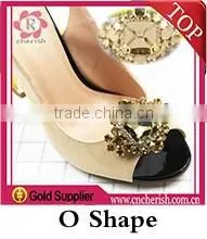 Hot Sale wholesale factory supply making lady removable shoe decoration and accessories