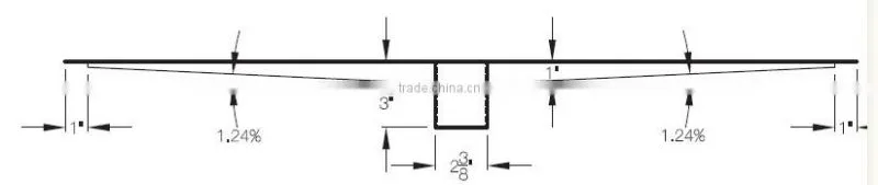 Weldon hot sale bathroom shower channel drain stopper