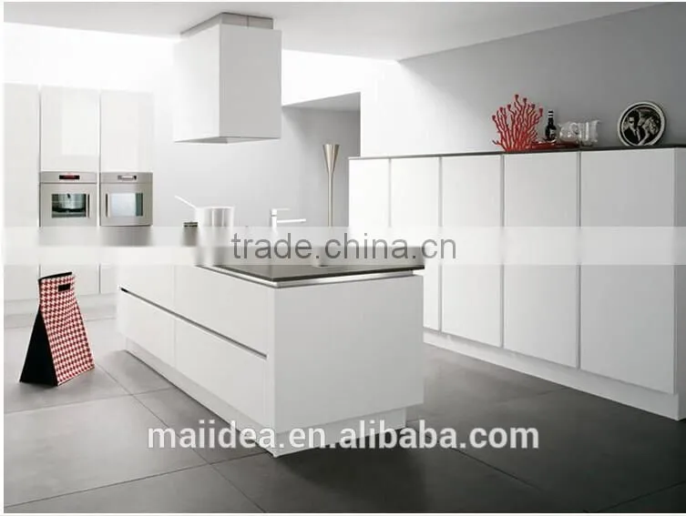 Shinny color wood kitchen cabinet Approved ISO SGS UL