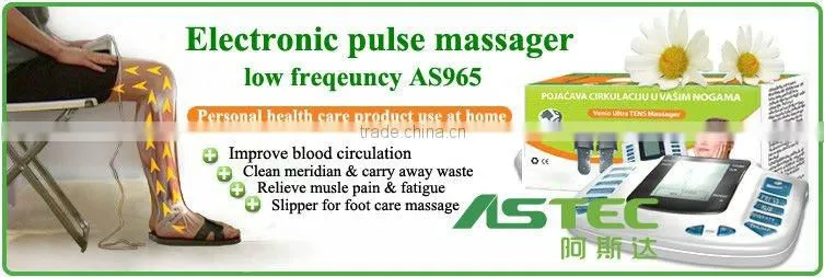 online shop handheld electronic pulse massager for body and foot