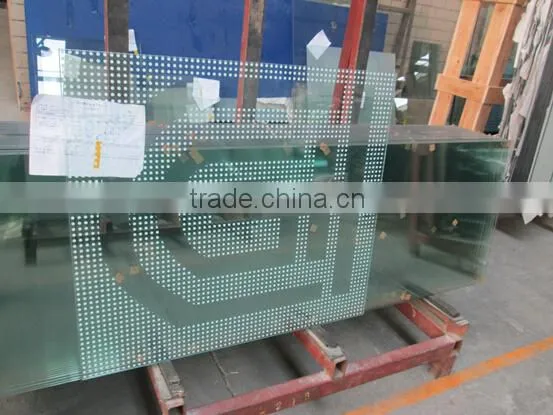 silk screen tempered glass