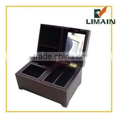 Antique Jewellery Wooden Box