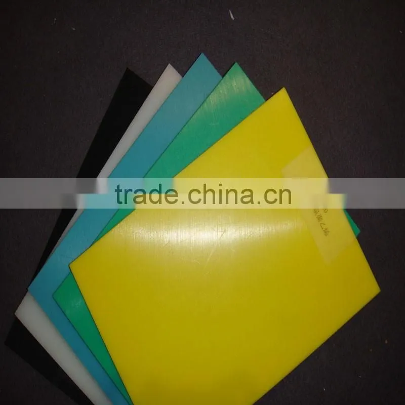 Factory wholesale uhmwpe plastic stained sheet 10mm thick plastic sheet
