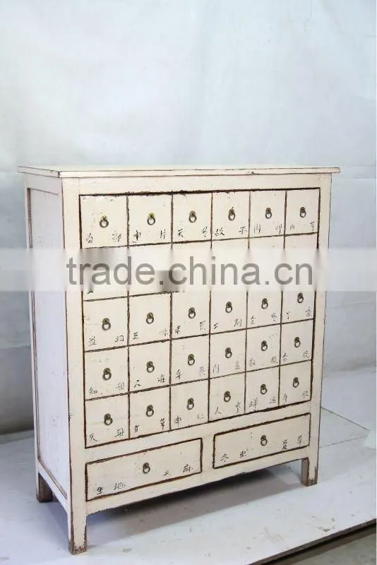 Chinese antique blue medicine cabinet