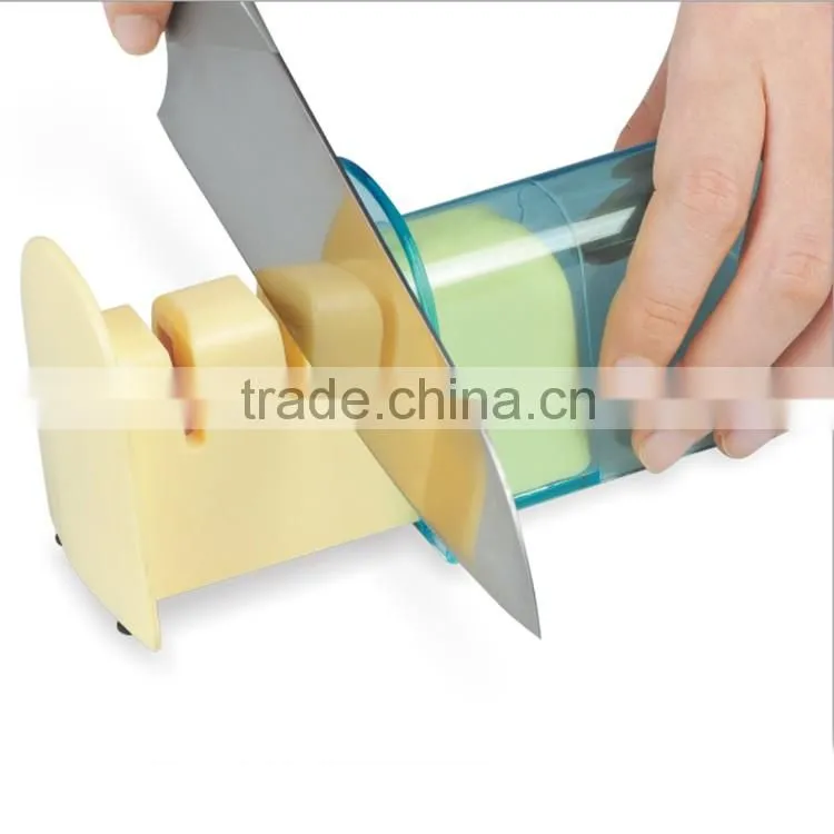 Diamantane+ABS 11.5*6.2*7.6 New style kitchen knife sharpener/2 stage knife sharpener