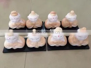 white stone goat statue for sale