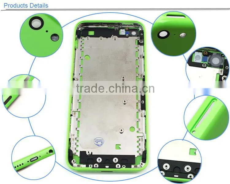 High Quality Top Sale replacement Spare parts for iphone 5s housing,gold metal cover for iphone 5s back cover