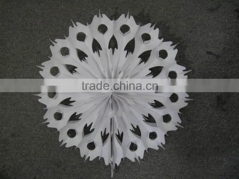 16inch big white decorative snowflake