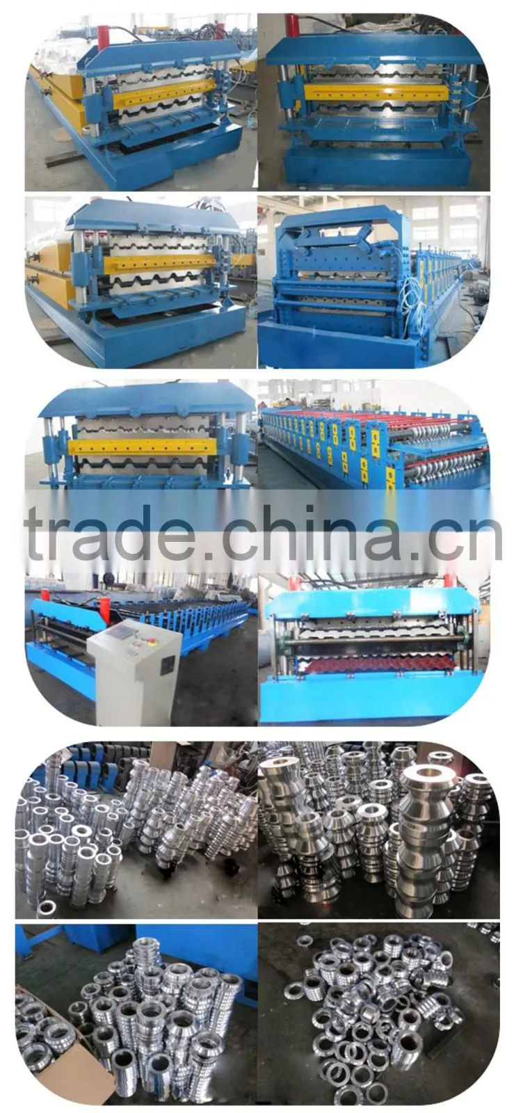 Classical design best-selling plate double layer roll forming machine