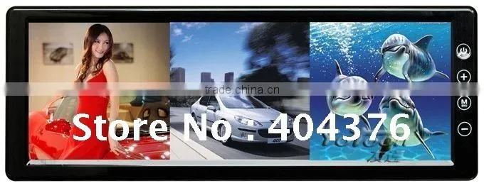 10.2 inch Rear view Monitor with Splitter (Split 2 images display or 3 images display)