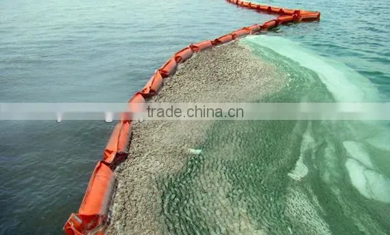 PVC Coated Fabric for Inflatable Oil Boom 0154W2
