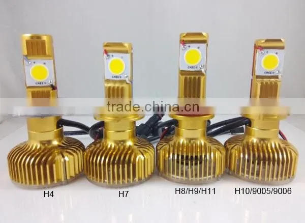 70W H8 LED headlamp kits, China suppliers high lumen H4 LED headlight