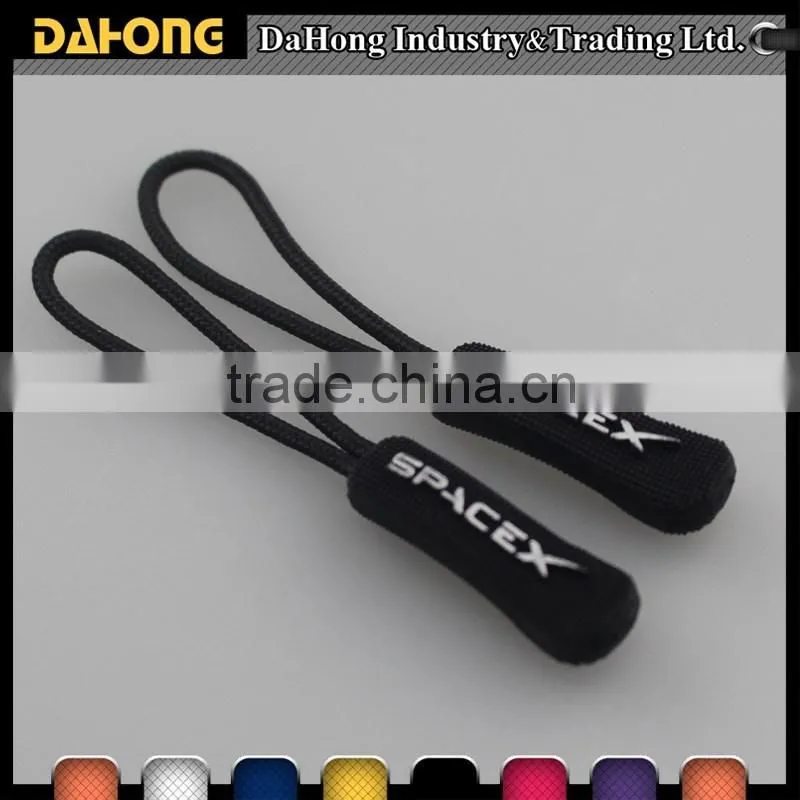 Fashion garment/backpack plastic zipper puller