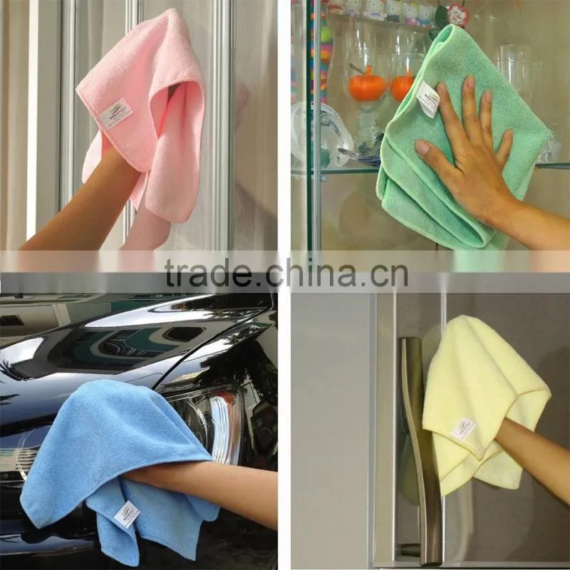 Wholesale lint free cheap microfiber car towel