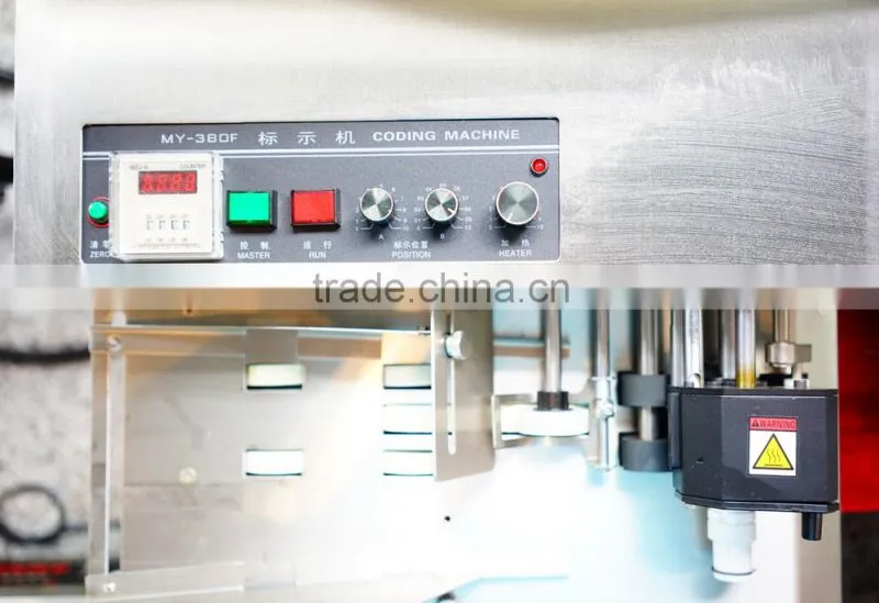 Popular glass bottle ink pad printing machine made in china MY-380