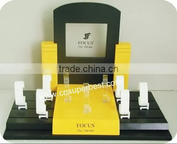 Fashion design acrylic watch display stand display watch holder