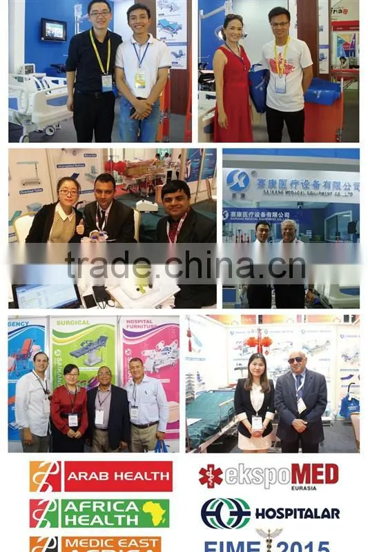 ISO9001&13485 Certification Durable Multifunctional Manual Care Bed