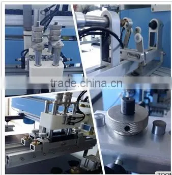 bottle flat/cylinder screen printing machine LC-PA-400E for bracelet, paper cup, plastc bottle machihne made in china