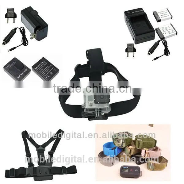 High Quality Gopro Accessories/Camera Monopod Gopro Battery/Charger/Case/Lens/Mount/Pole for Gopro HD Hero 3 Black Edition