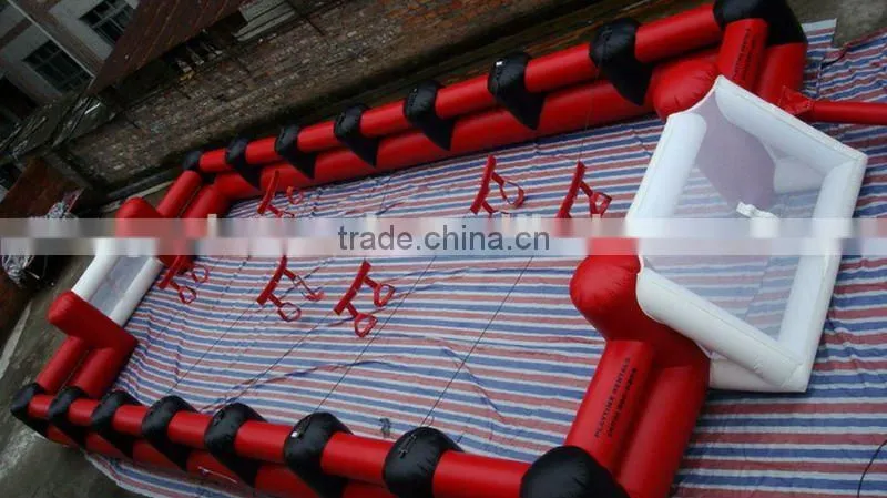 kids/adult inflatable football field/inflatable sports