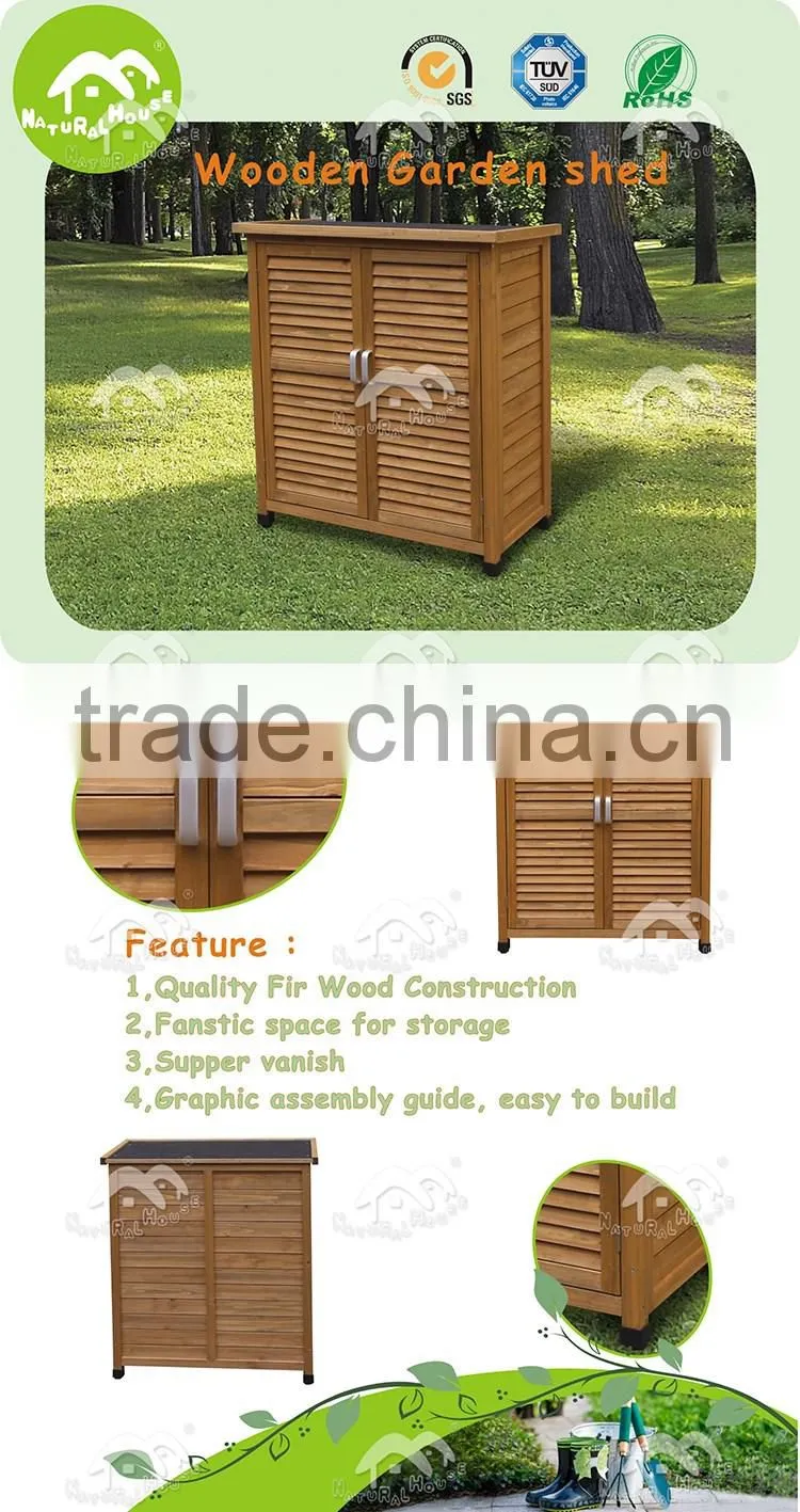 hot selling fashion garden shed ,wooden garden shed