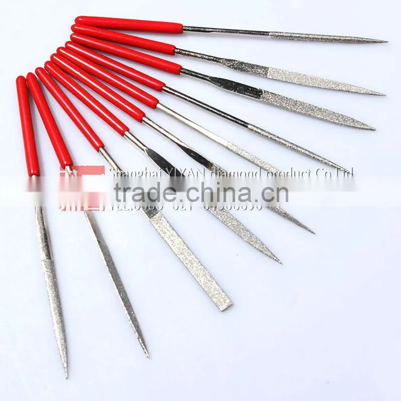 Yiyan diamond industrial piercing diamond file electroplated diamond file