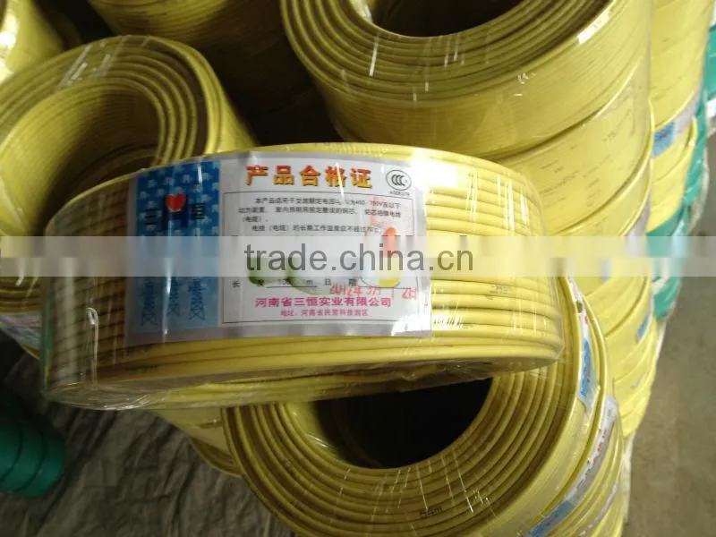 PVC Insulated Aluminum Electric Wire/thin insulated wire