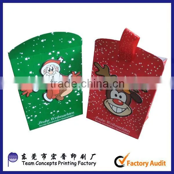 custom chrismas design chocolate cute children food bag