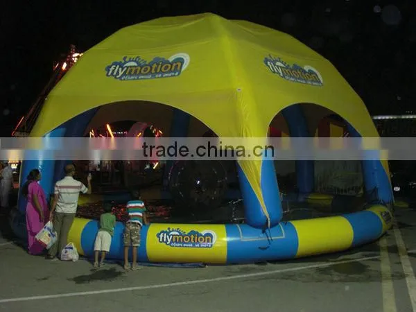 HOT SALE giant water ball pool with tent cover