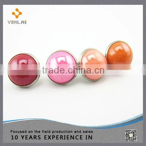 Various decorative pearl rivet for garment