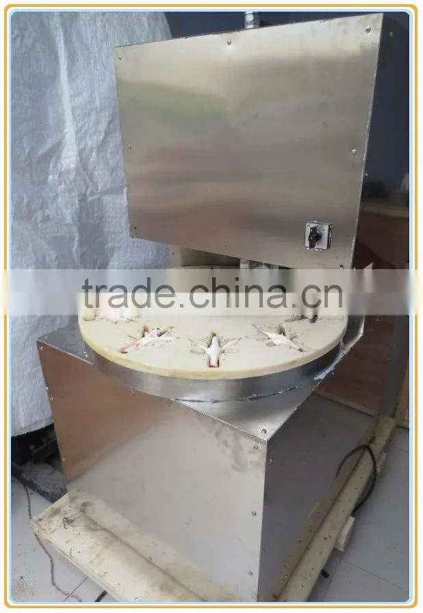 High efficient high quality chicken paw cutting machine