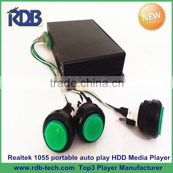 RDB Cheapest Realtek 1055 portable auto play HDD Media Player box DS005-34
