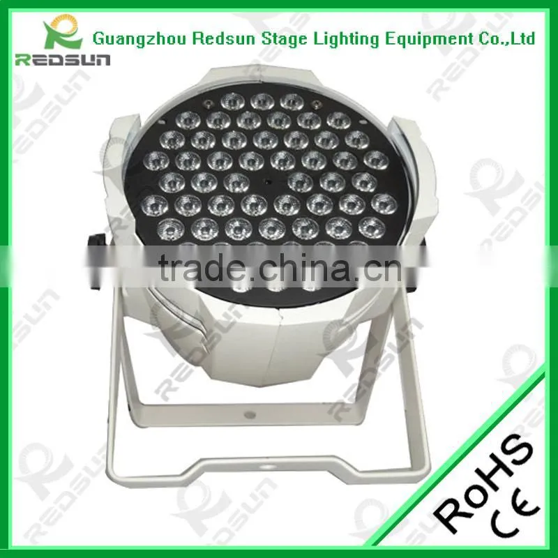 High quality professional diy stage lighting 54pcs rgb led Aluminum par light