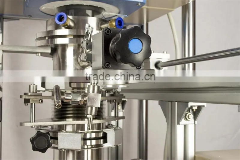 Vacuum heated pressing furnace for making dense compound materials