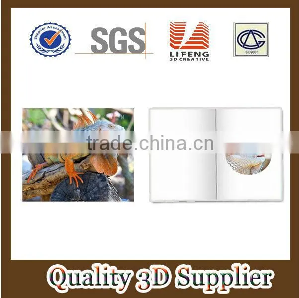 Lifeng lenticular 3d pop up cards for birthday gift