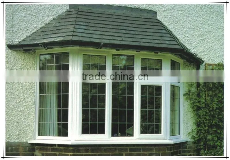 upvc profile pvc swing window with cheap price ,top hung window opener