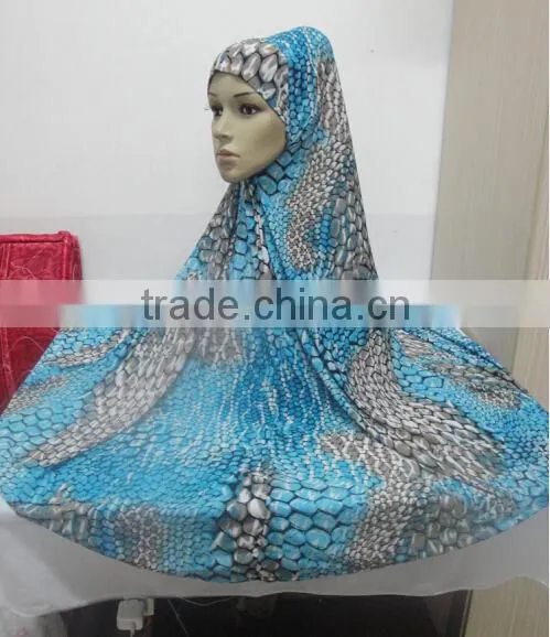 H303 latest big size print muslim hijab,islamic scarf,pray hijab