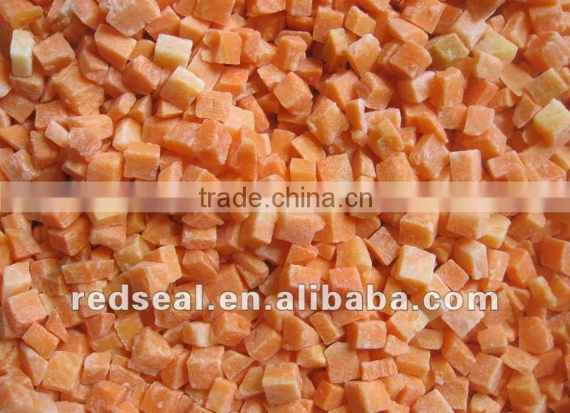 IQF carrot dices