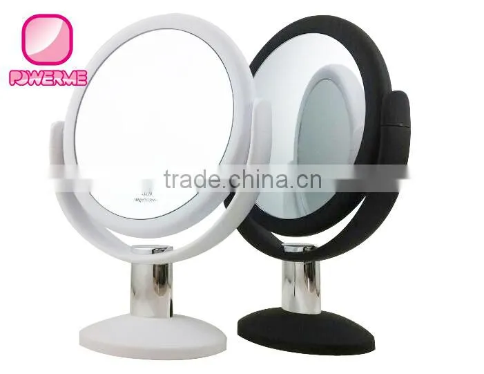 Rosegold makeup mirror vanity desktop double sided 10x magnifying mirror