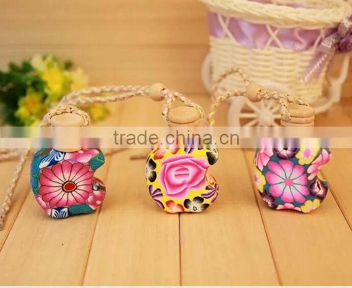 hanging car perfume bottle
